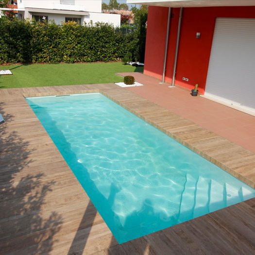 piscina fai da te a skimmer