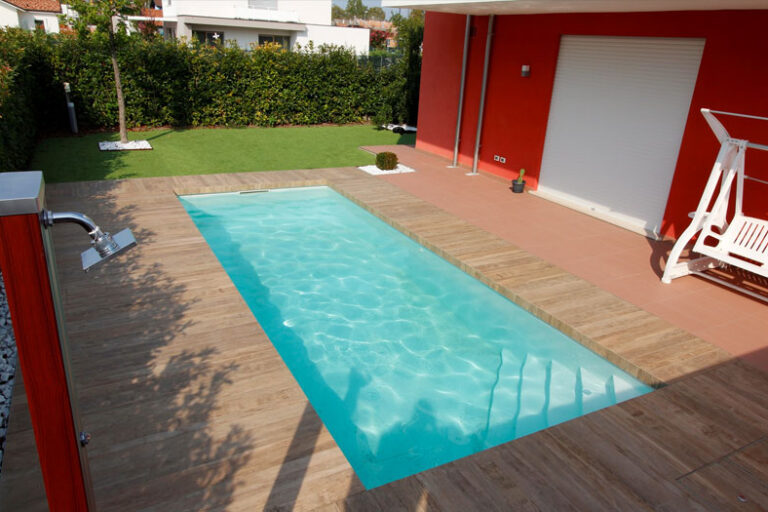 piscina fai da te a skimmer