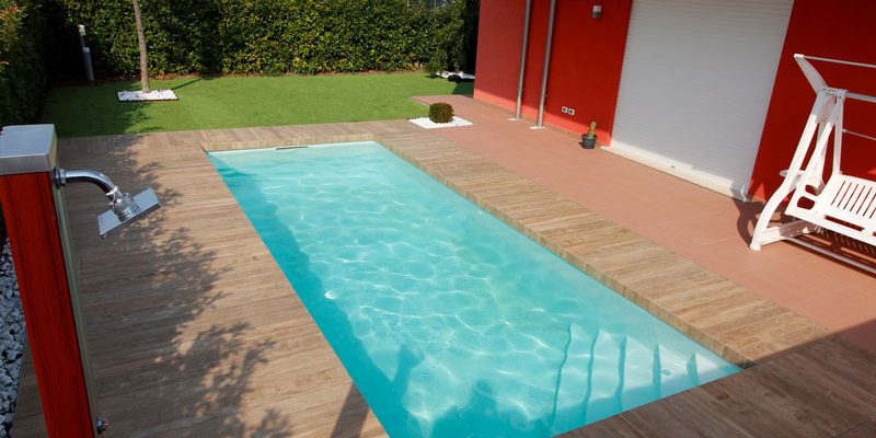 piscina fai da te a skimmer